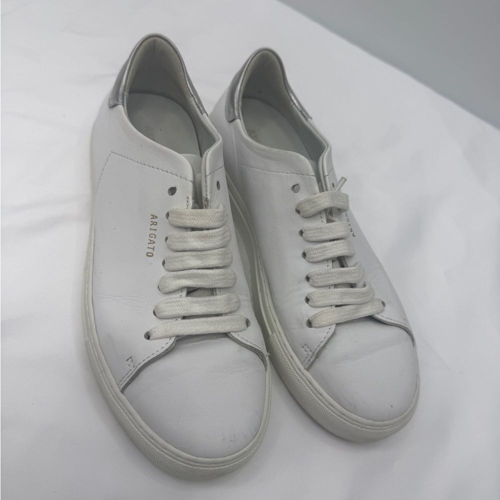 Axel Arigato Clean 90 Low-Top Sneakers with Silver Size 37 - Picture 4 of 16